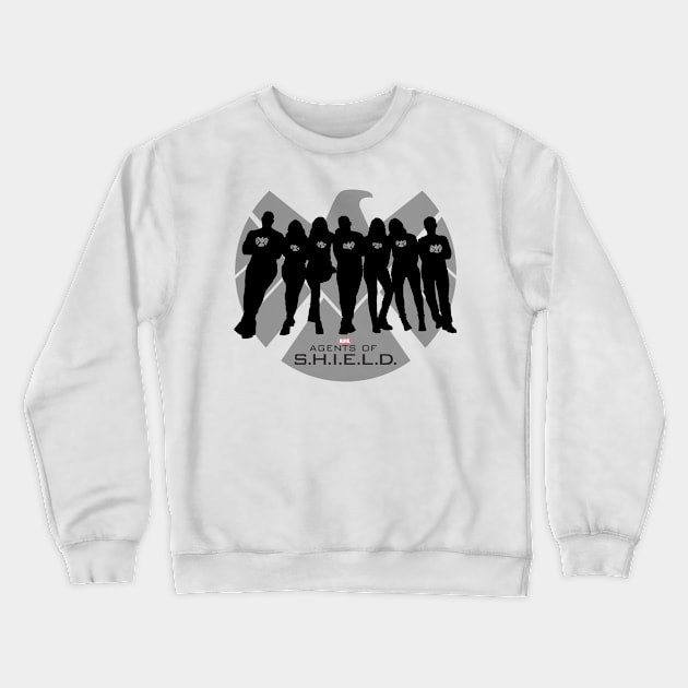 Agents of Silhouette Crewneck Sweatshirt by SarahMosc